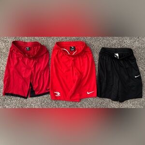 Three Pairs Nike Shorts